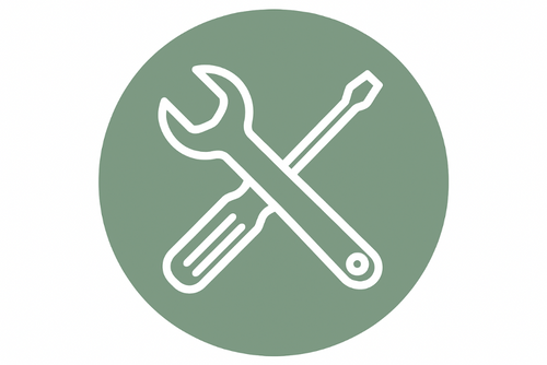 remove the hammer and make the two tools cross to make like an X